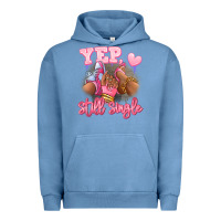 Pigment Pebble Blue Yep still single heels and sneakers afro girl Urban Hoodie - RanaPortraitStore
