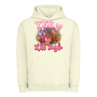 Pigment Pistachio Yep still single heels and sneakers afro girl Urban Hoodie - RanaPortraitStore