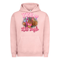 Pigment Salmon Yep still single heels and sneakers afro girl Urban Hoodie - RanaPortraitStore