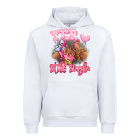 White Yep still single heels and sneakers afro girl Urban Hoodie - RanaPortraitStore