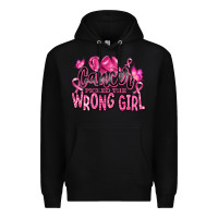 Black cancer picked the wrong girl Premium Hoodie - RanaPortraitStore