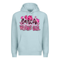 Blue Mist cancer picked the wrong girl Premium Hoodie - RanaPortraitStore