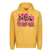 Mustard cancer picked the wrong girl Premium Hoodie - RanaPortraitStore