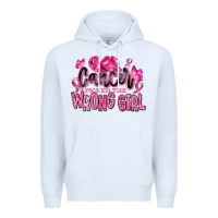 White cancer picked the wrong girl Premium Hoodie - RanaPortraitStore