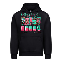 Black battery life of a nurse Urban Hoodie - RanaPortraitStore