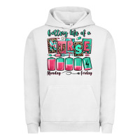 Pigment Lunar Rock battery life of a nurse Urban Hoodie - RanaPortraitStore