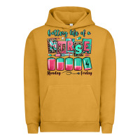 Pigment Peanut Butter battery life of a nurse Urban Hoodie - RanaPortraitStore