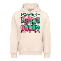 Sandshell battery life of a nurse Urban Hoodie - RanaPortraitStore