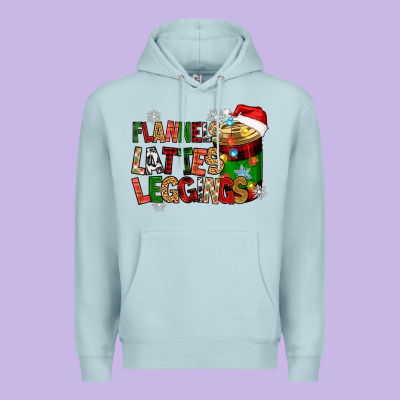 Premium Hoodie flannels lattes