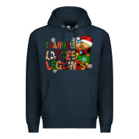 Navy flannels lattes Premium Hoodie - Zillion Design Studio