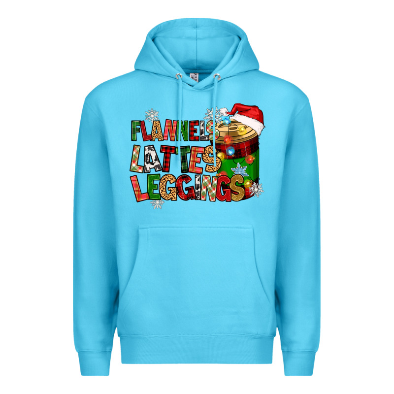 Flannels Lattes Premium Hoodie by Zillion Design Studio | Teevron