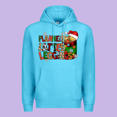 Premium Hoodie flannels lattes