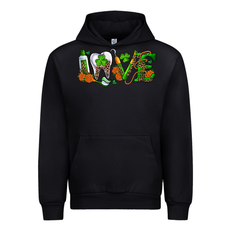 Dental Love St Patricks Day Urban Hoodie by RanaPortraitStore | Teevron