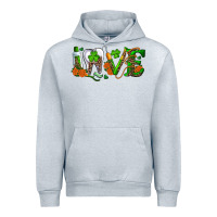 Heather Grey dental love st patricks day Urban Hoodie - RanaPortraitStore