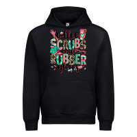Black coffee scrubs and rubber gloves Urban Hoodie - RanaPortraitStore