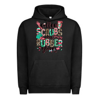 Pigment Black coffee scrubs and rubber gloves Urban Hoodie - RanaPortraitStore