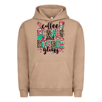 Pigment Burro coffee scrubs and rubber gloves Urban Hoodie - RanaPortraitStore