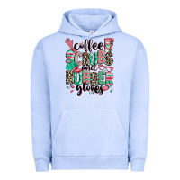 Pigment Grape Ice coffee scrubs and rubber gloves Urban Hoodie - RanaPortraitStore