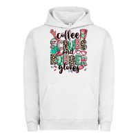 Pigment Lunar Rock coffee scrubs and rubber gloves Urban Hoodie - RanaPortraitStore