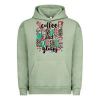 Pigment Oil Green coffee scrubs and rubber gloves Urban Hoodie - RanaPortraitStore