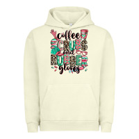 Pigment Pistachio coffee scrubs and rubber gloves Urban Hoodie - RanaPortraitStore