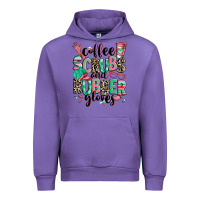 Tulip coffee scrubs and rubber gloves Urban Hoodie - RanaPortraitStore