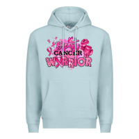 Blue Mist breast cancer warrior Premium Hoodie - RanaPortraitStore