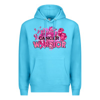Ocean Blue breast cancer warrior Premium Hoodie - RanaPortraitStore