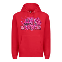 Red breast cancer warrior Premium Hoodie - RanaPortraitStore