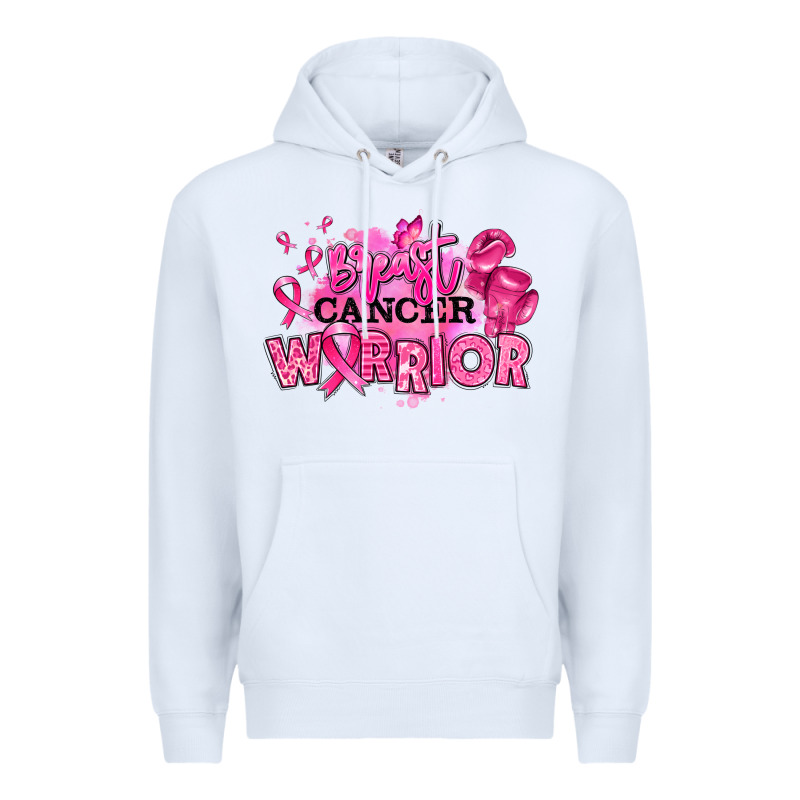 Breast Cancer Warrior Premium Hoodie by RanaPortraitStore | Teevron