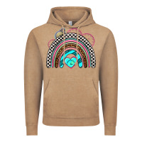 Vintage Coffee race rainbow Vintage Hoodie - AdoDesignShop