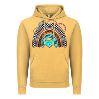 Vintage Mustard race rainbow Vintage Hoodie - AdoDesignShop