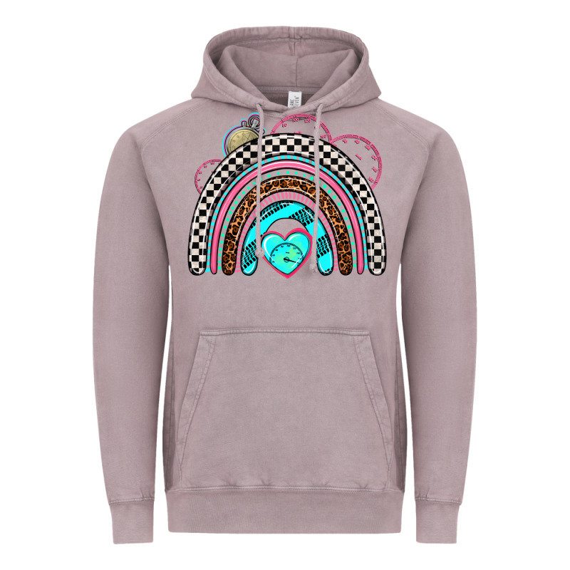 Race Rainbow Vintage Hoodie by AdoDesignShop | Teevron