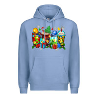 Colony Blue autism christmas coffee cups Premium Hoodie - Zillion Design Studio