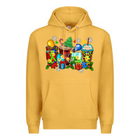 Mustard autism christmas coffee cups Premium Hoodie - Zillion Design Studio