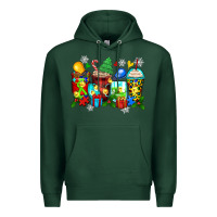 Sports Green autism christmas coffee cups Premium Hoodie - Zillion Design Studio