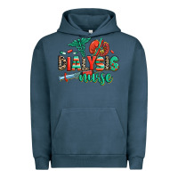 Pigment Midnight Navy dialysis nurse Urban Hoodie - RanaPortraitStore