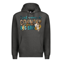 Charcoal Heather i just wanna do country Premium Hoodie - texasbilliewilder