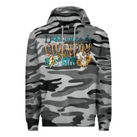 Slate Camo i just wanna do country Premium Hoodie - texasbilliewilder