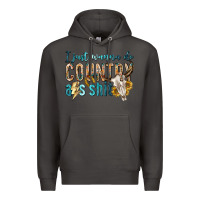 Smoke i just wanna do country Premium Hoodie - texasbilliewilder
