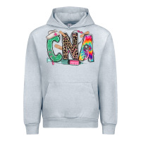 Heather Grey cna nurse tie dye leopard Urban Hoodie - RanaPortraitStore