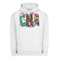 Pigment Lunar Rock cna nurse tie dye leopard Urban Hoodie - RanaPortraitStore
