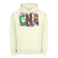 Pigment Pistachio cna nurse tie dye leopard Urban Hoodie - RanaPortraitStore