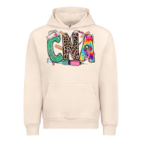 Sandshell cna nurse tie dye leopard Urban Hoodie - RanaPortraitStore