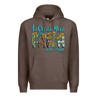 Coffee in oceans deep faith will stand Premium Hoodie - texasbilliewilder