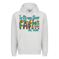 Dove Grey in oceans deep faith will stand Premium Hoodie - texasbilliewilder
