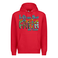 Red in oceans deep faith will stand Premium Hoodie - texasbilliewilder