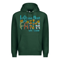 Sports Green in oceans deep faith will stand Premium Hoodie - texasbilliewilder