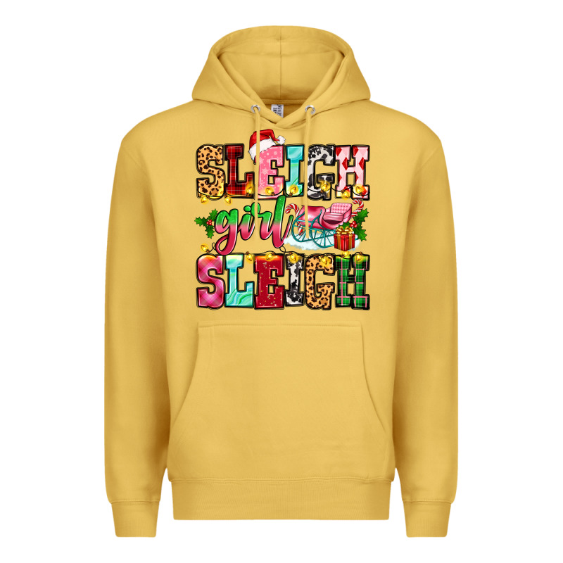 Sleigh Girl Sleigh Premium Hoodie by Zillion Design Studio | Teevron