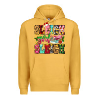 Mustard sleigh girl sleigh Premium Hoodie - Zillion Design Studio